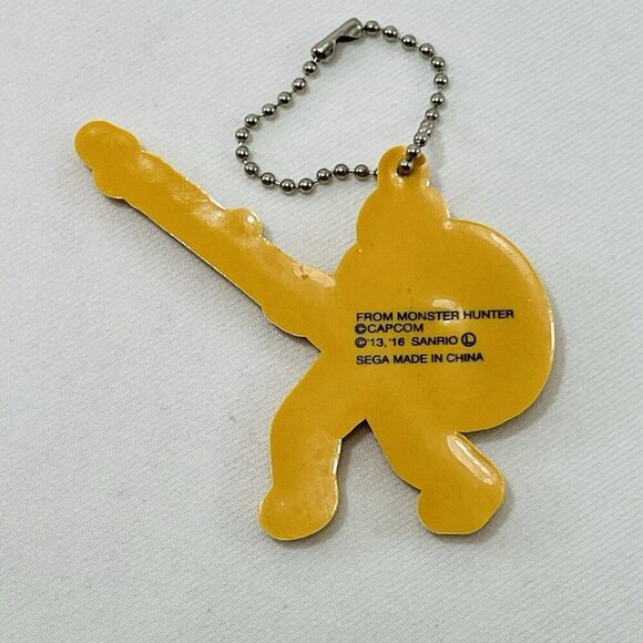 Capcom Monster Hunter Sanrio Sega Keychain Chain Keyring Lazy Egg Funny Manga 3” - Picture 2 of 10
